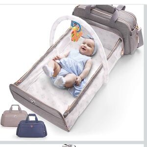 CONFACHI 4-1 diaper Bag Gray